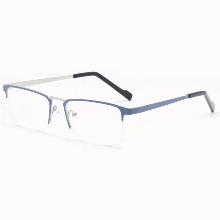 Dachuan Optical DRM368015 China Supplier Half Rim Metal Reading Glasses With Metal Legs (33)